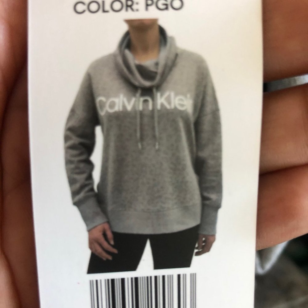New cowl neck fleece long sleeve